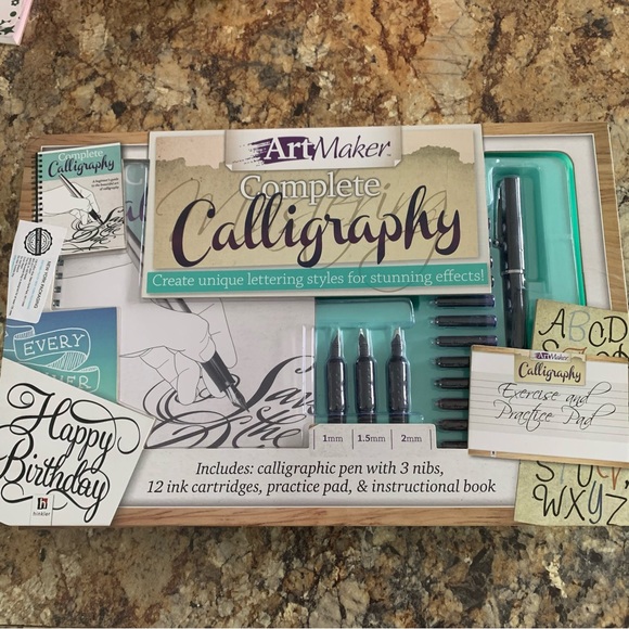 art maker Office New Art Maker Calligraphy Set Poshmark